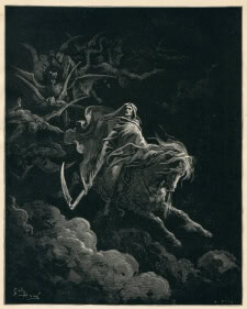 DEATH ON THE PALE HORSE