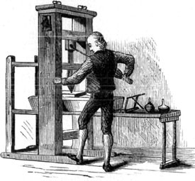 Antique Printing Press